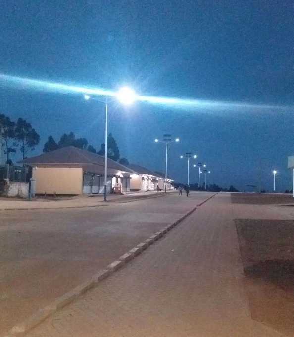 江海区非洲科特迪瓦太阳能路灯工程